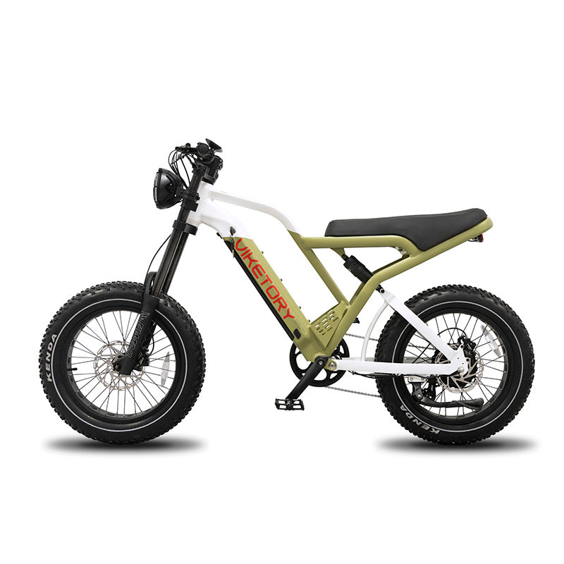 COMMANDO - Fatbike - Verde militar/Blanco