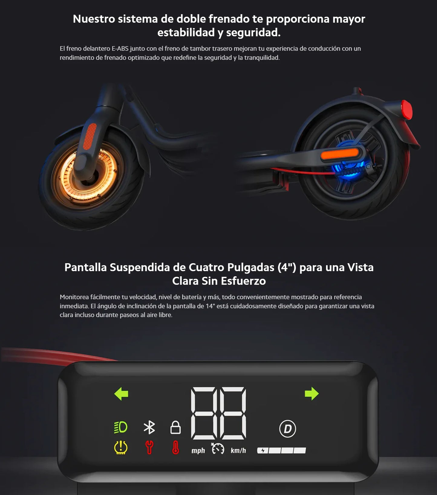 Patinete Navee V25 homologado DGT - Nuevo