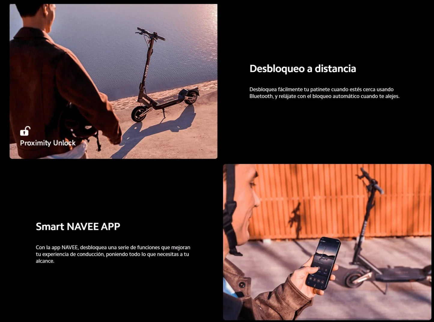 Patinete Navee ST3  - Nuevo