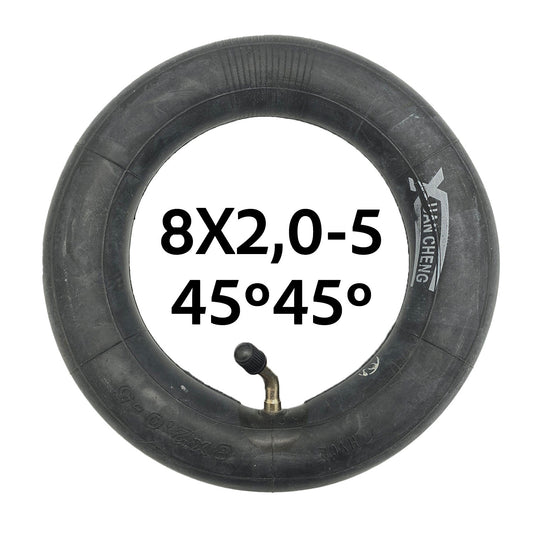 Cámara de aire 8x2,0-5 (válvula 45º 45º)