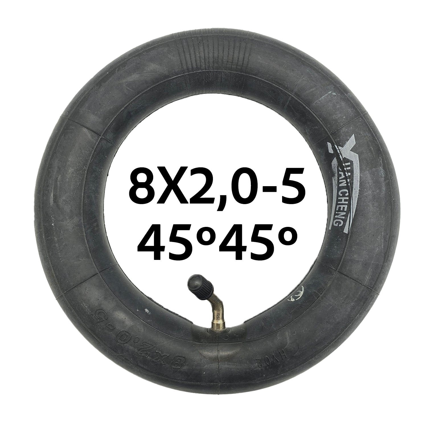 Cámara de aire 8x2,0-5 (válvula 45º 45º)