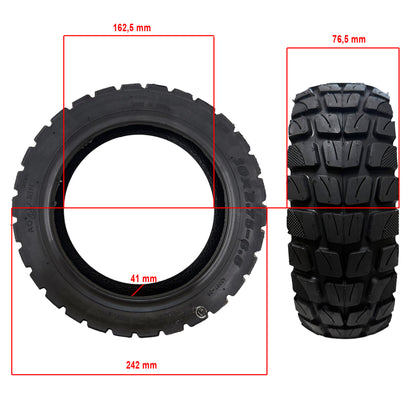 Rueda cubierta Offroad 10x2,75-6,5 Tubeless