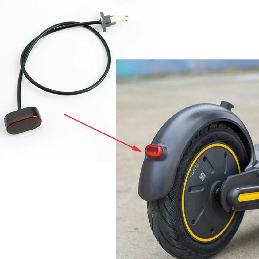 Luz trasera para Ninebot MAX G30
