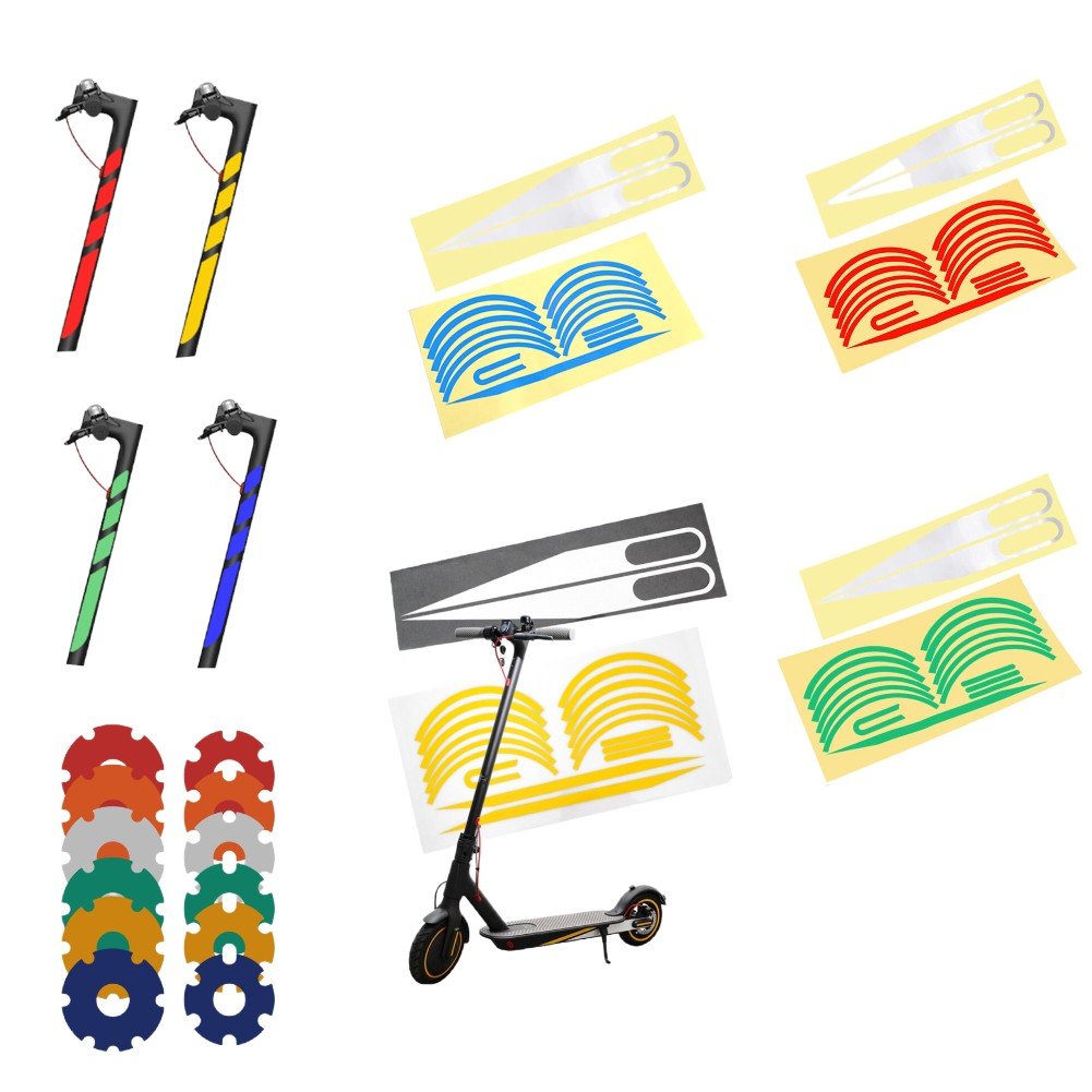 Pegatinas para Xiaomi M365 / 1S / PRO / PRO 2 AZUL