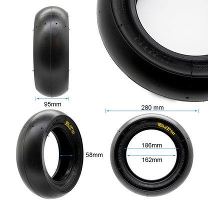 Neumático tubeless radial 100/55 R6,5 Slick [Pmt]