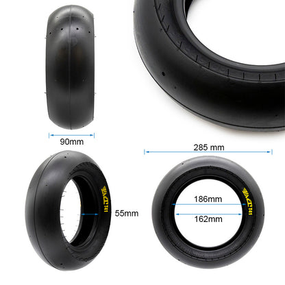 Neumatico tubeless radial 90/65R6.5"- T41 slick [PMT]