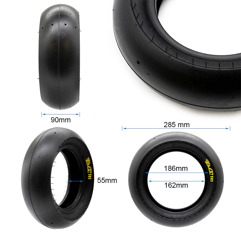 Neumatico tubeless radial 90/65R6.5"- T41 slick [PMT]