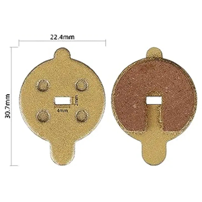 Pastilla de freno semimetálica para Patinete Niu