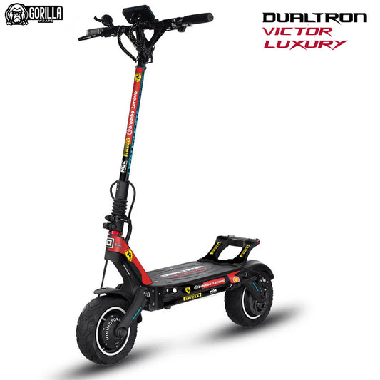 Vinilo para Dualtron Victor Luxury - Ferrari
