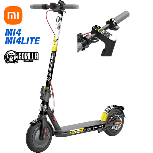 Vinilo para Xiaomi MI4 / MI4 LITE - Fox Rockstar - pegatina patinetes