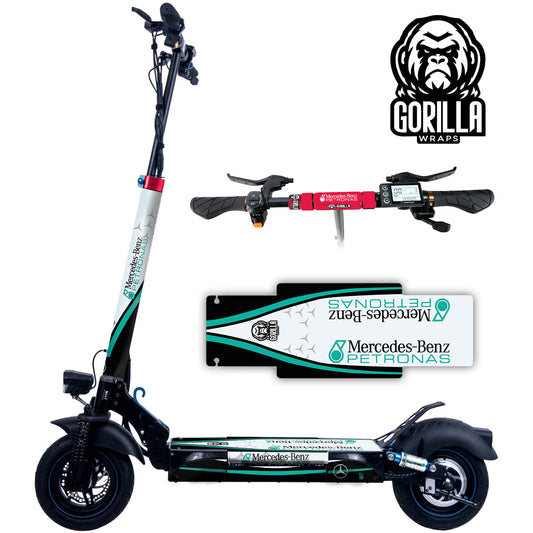 Vinilo + base antideslizante para Smartgyro Rockway, Speedway y Crossover - Petronas