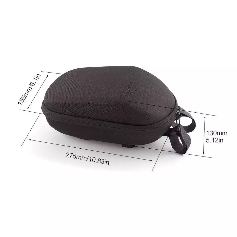 Bolso delantero para patinete (negro) Impermeable
