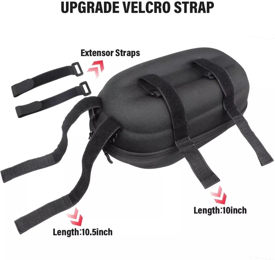 Bolso para patinete delantero (negro)