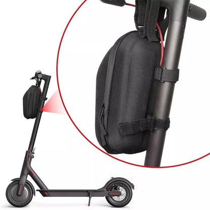 Bolso delantero para patinete (negro) Impermeable