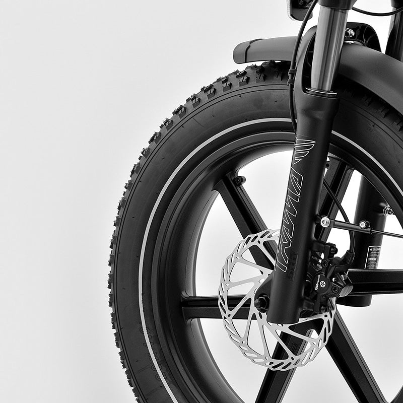 LITHOR - Fatbike plegable - Crema