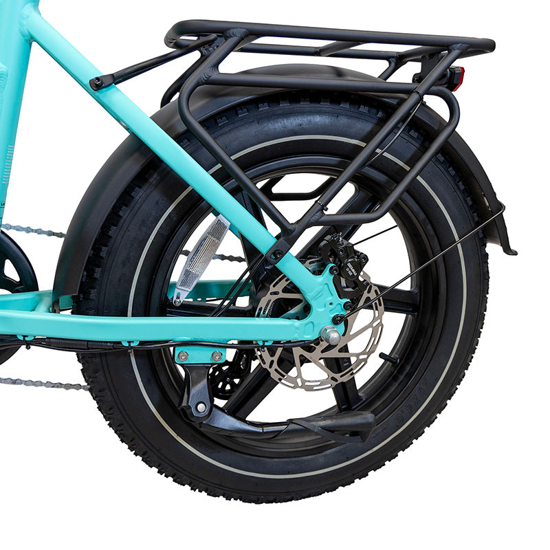 LITHOR - Fatbike plegable - Turquesa
