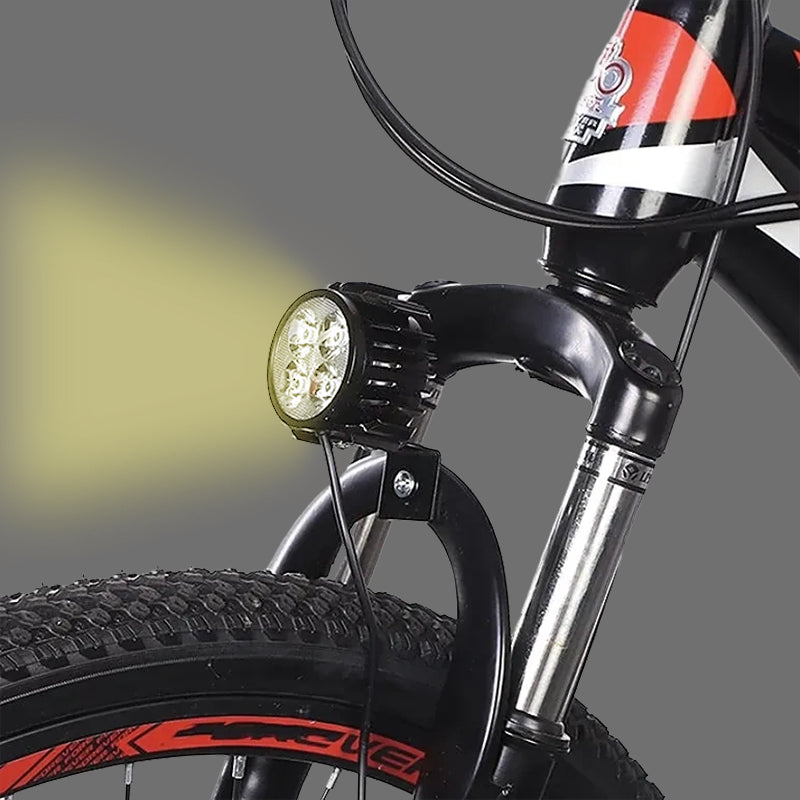 Faro LED con Bocina - 12-72V - Impermeable (Smartgyro y compatibles) 80V