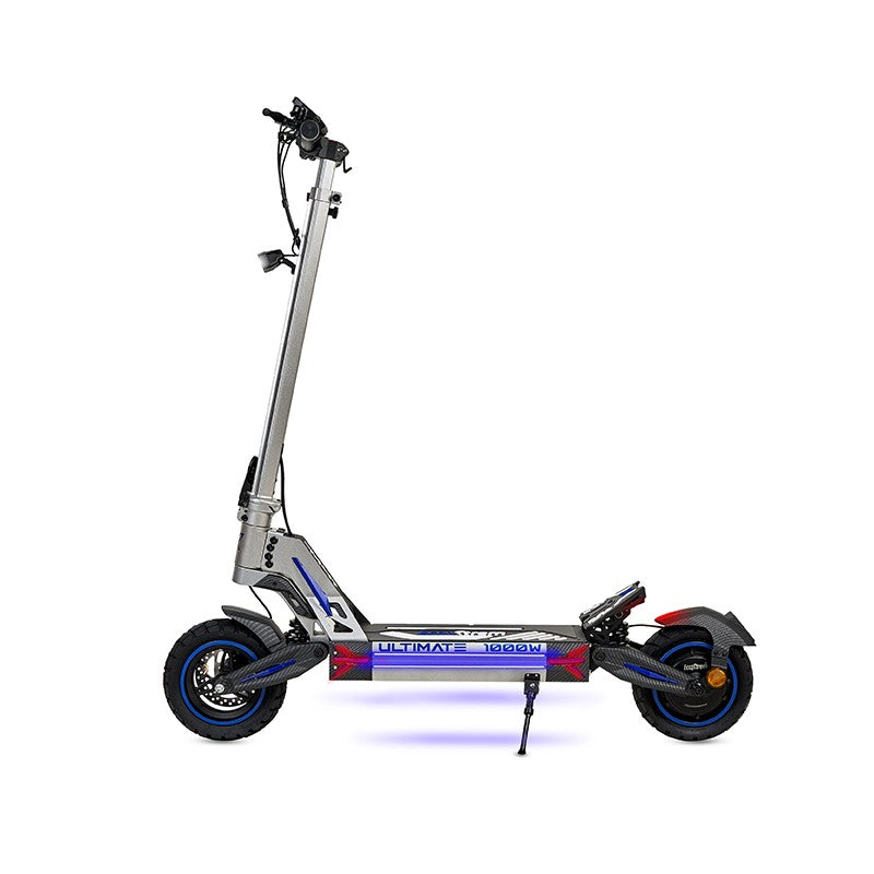 Patinete Ecoxtrem M41 Tank DGT 2026 - Gris y Azul