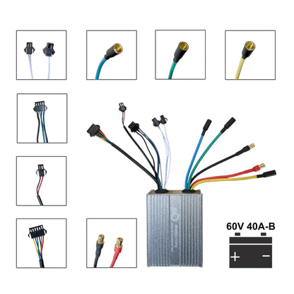 Controladora Trasera (B) 60V 40A 2400W para Dualtron Thunder/Ultra