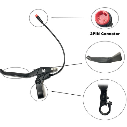 Maneta de freno izquierda para Smartgyro (conector waterproof de 2 pines)