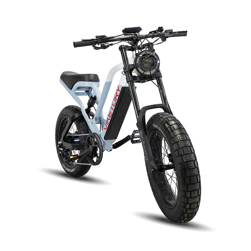 NAVY ebike FATBIKE  Azul naval/Blanco