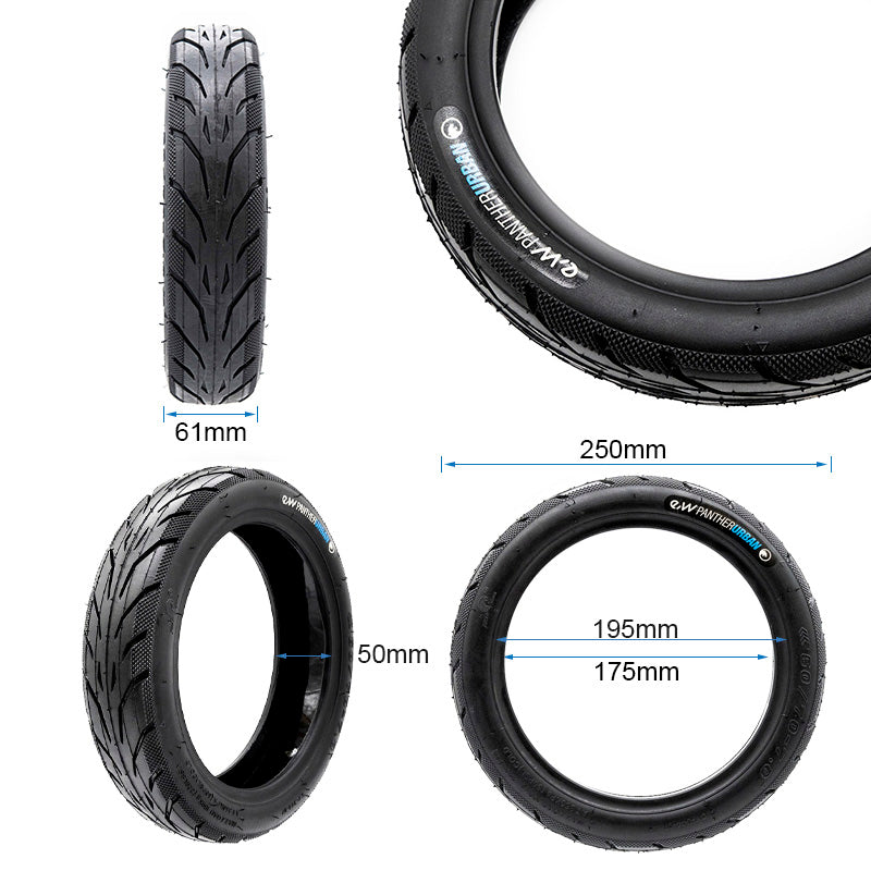 Neumático Tubeless 60/70-7 [Yuanxing] para Mi4 Pro Edition GEL