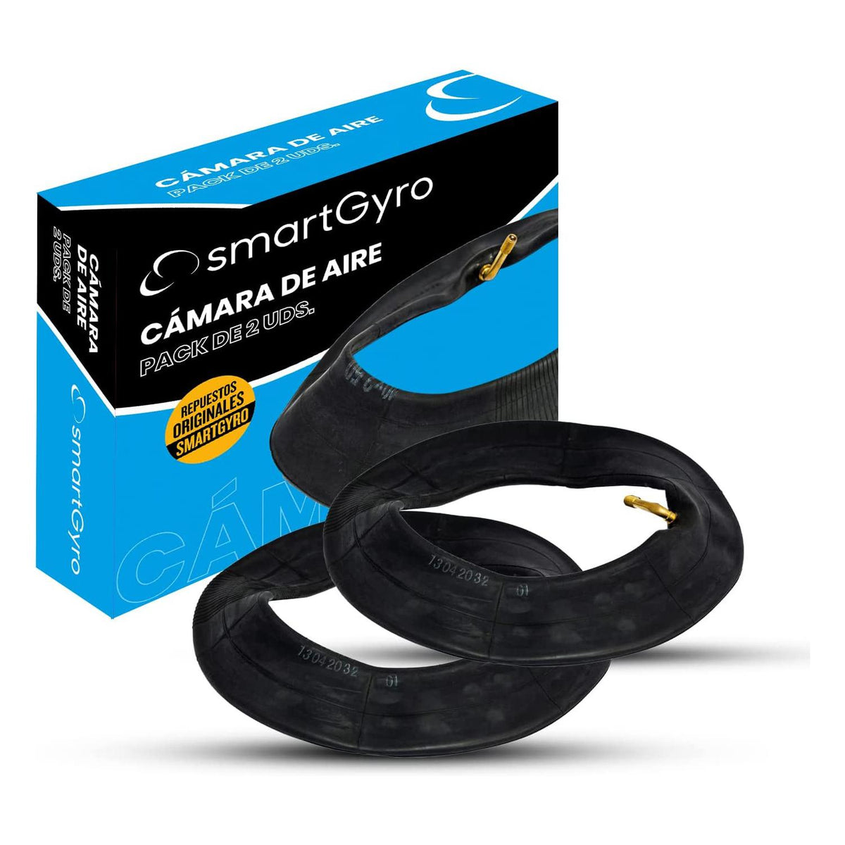 SW/K1 CAMARA 10 VALVULA TORCIDA pack (2 unidades) - PP27-061 - SportRiders - imagen 1