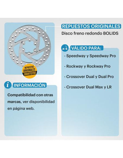 DISCO FRENO REDONDO SPEEDWAY, ROCKWAY Y CROSSOVER - PP27-065 - SportRiders - imagen 6
