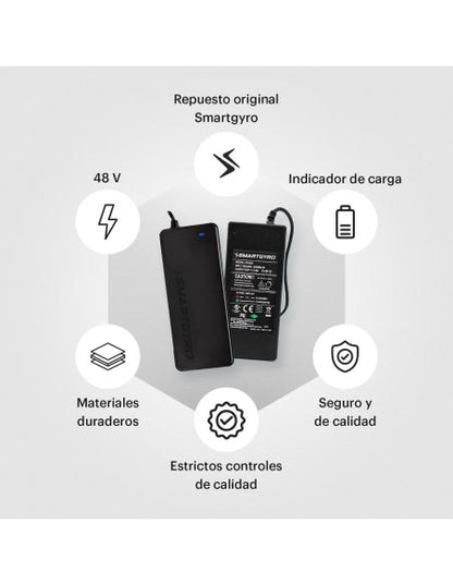 SMARTGYRO CARGADOR 4800 PARA PATINES DE 48V - PP27-069 - SportRiders - imagen 4