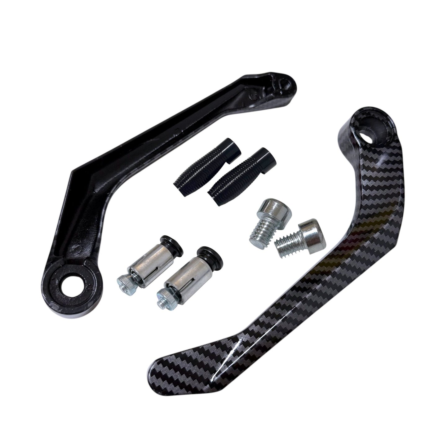 PEGS Protector Cubre Maneta Carbono Negro ( Izquierda Derecha )