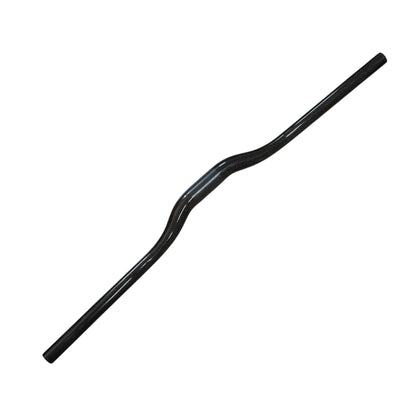Manillar de Bici MTB Fibra de Carbono Color Rojo