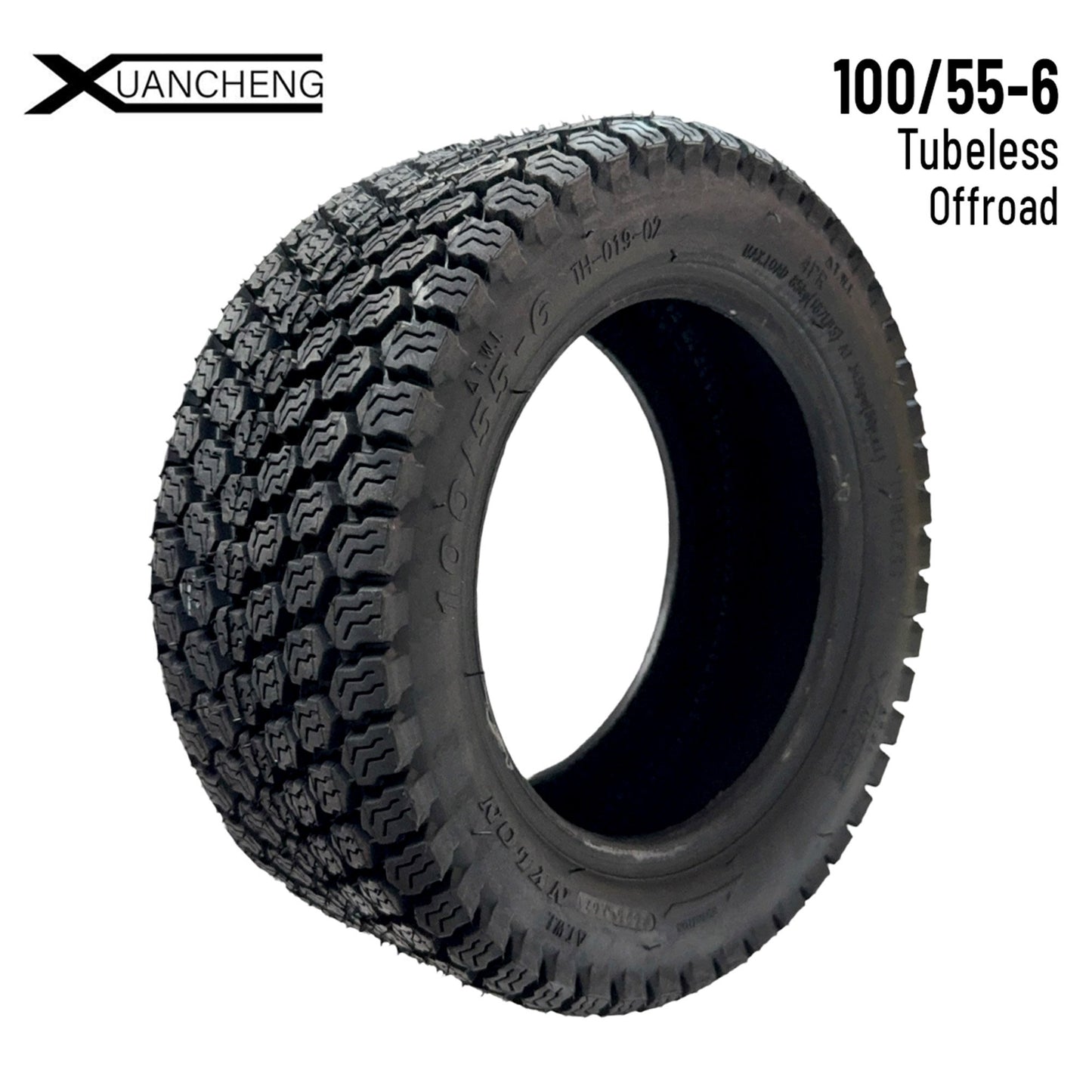 Rueda Cubierta 100/55-6 Tubeless