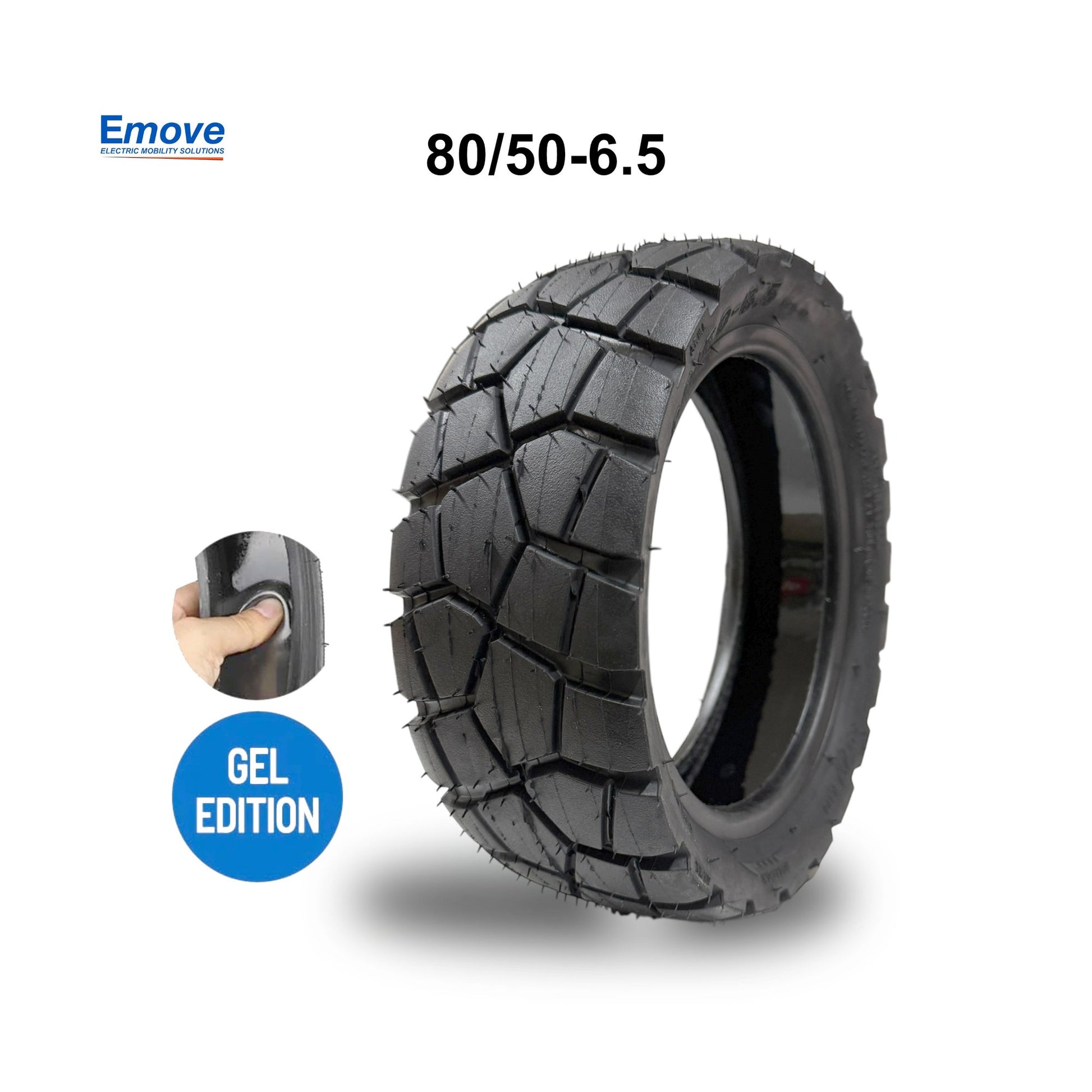 Cubierta 80/50-6,5 OFFROAD Con Gel