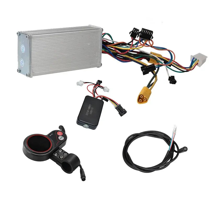 Kit electrónica genérico 52V (Display QS S4 + Controladora + Cableado)