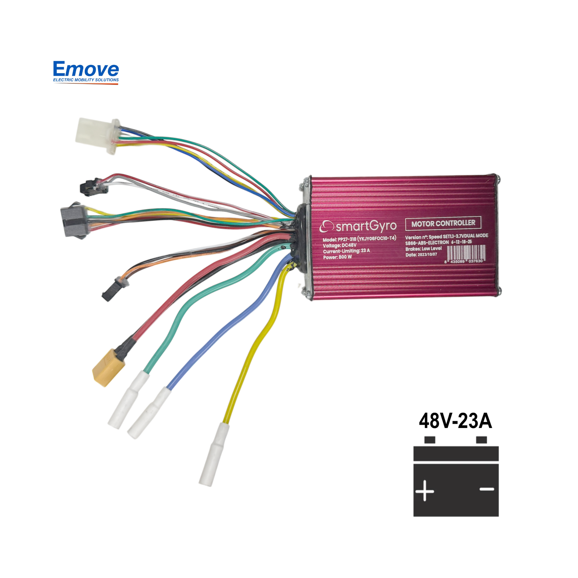 Controladora Smartgyro 48V-23A Rockway PRO / Speedway / Rockway - Versión Homologada