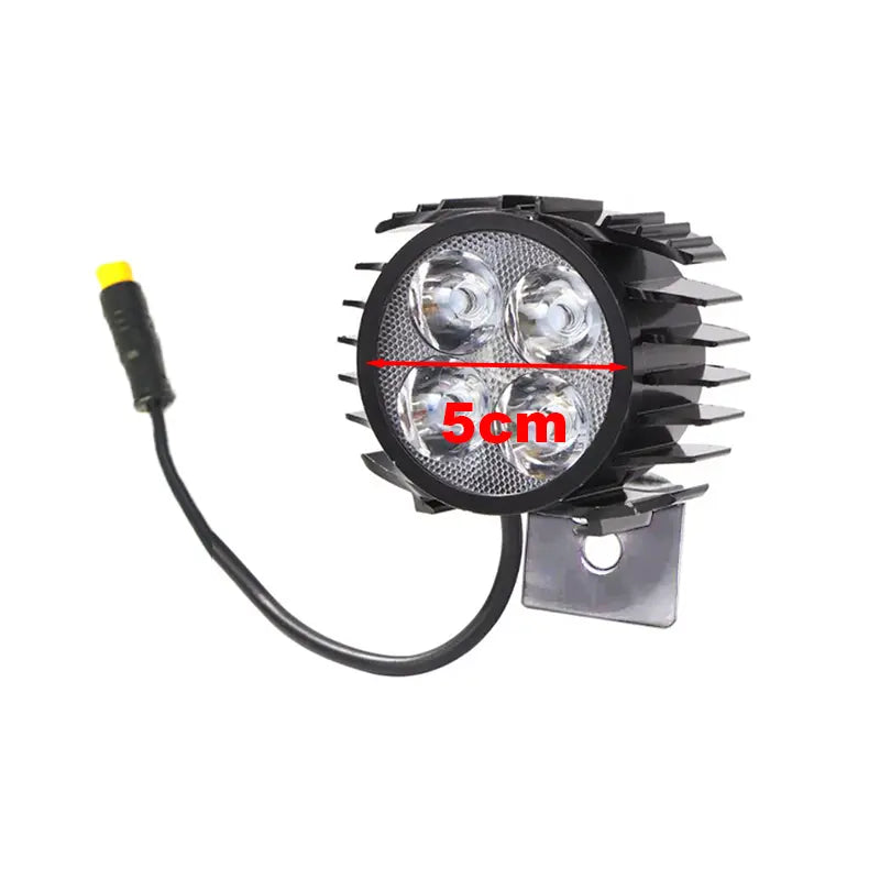 Faro LED con Bocina - 12-72V - Impermeable (Smartgyro y compatibles) 80V