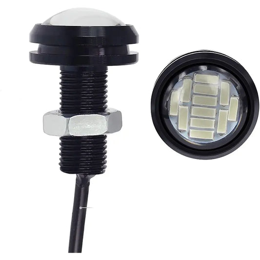 Luz Led ojo de Aguila (pack de 2 luces) Rojo (12 leds por luz)