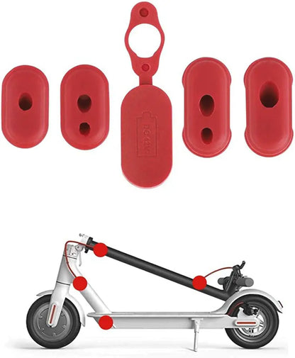 Gomas para Cables Patinete Xiaomi M365 / Pro Rojo