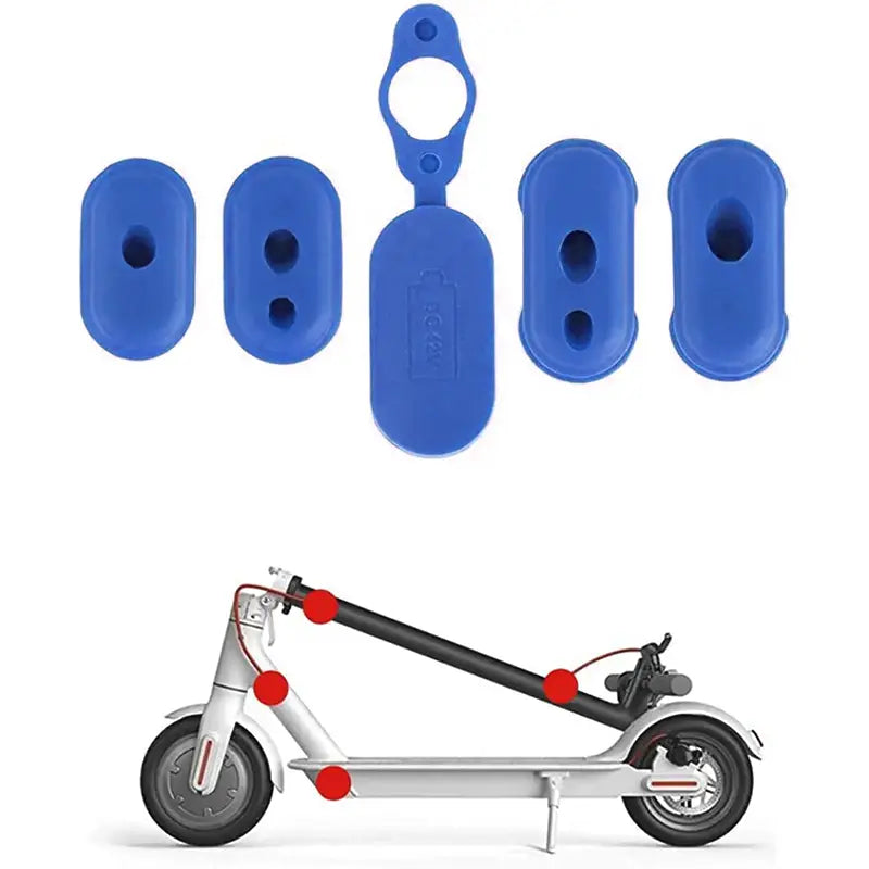 Gomas para Cables Patinete Xiaomi M365 / Pro Azul