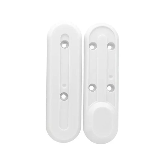 Tapa embellecedor blanco de tornillos para Xiaomi M365 y PRO (pack derecha + izquierda)