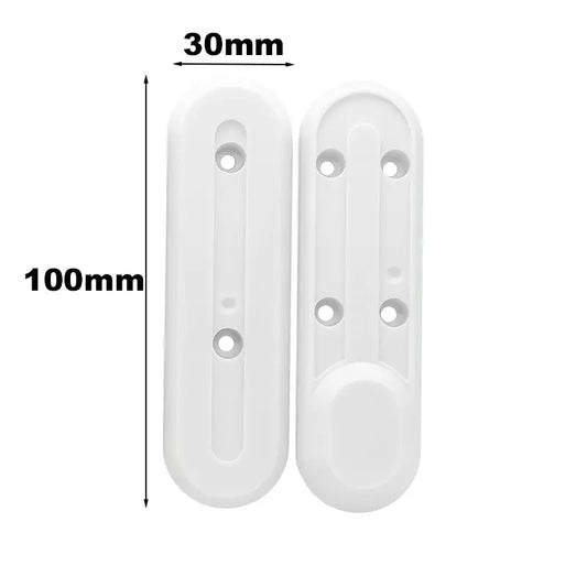Tapa embellecedor blanco de tornillos para Xiaomi M365 y PRO (pack derecha + izquierda)