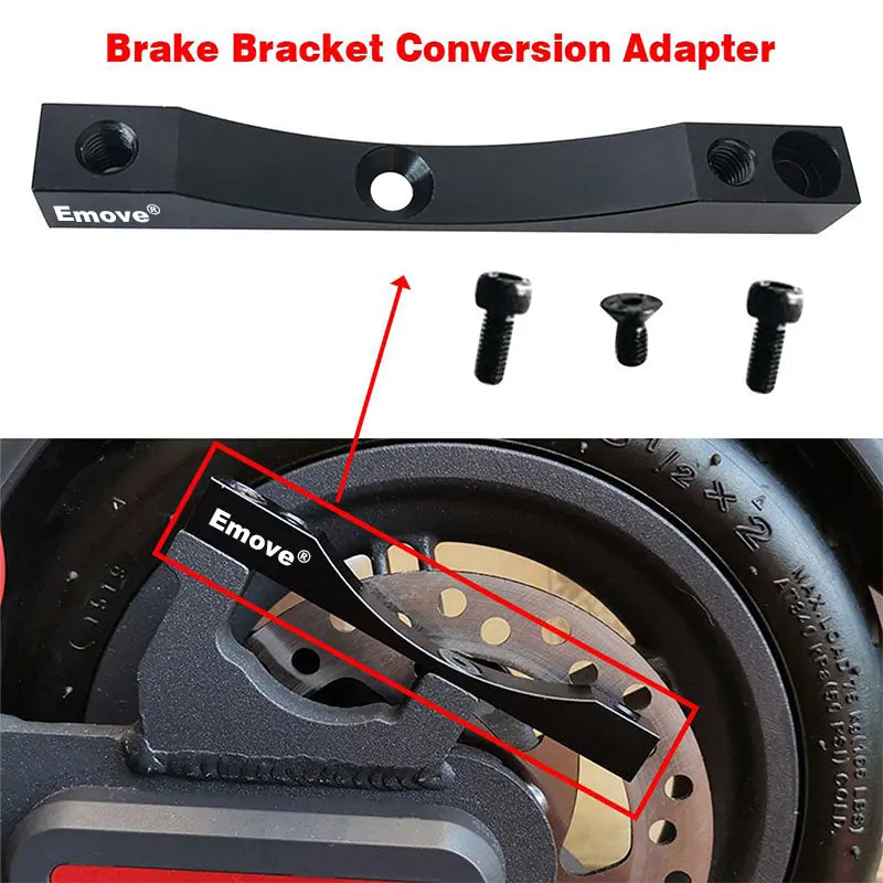 Soporte adaptador para freno XTECH (incluye tornillería)