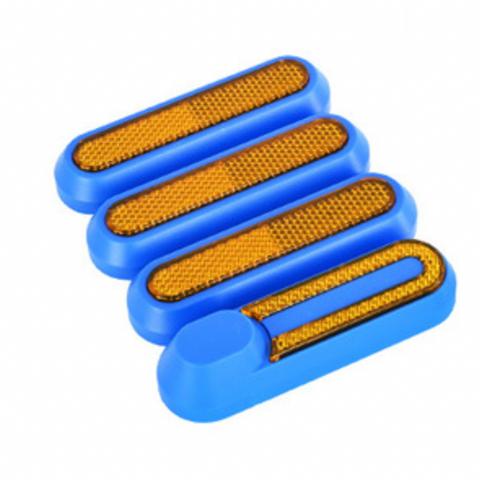 Tapa embellecedor catadióptrico reflectantes tornillo V2 para Xiaomi azul