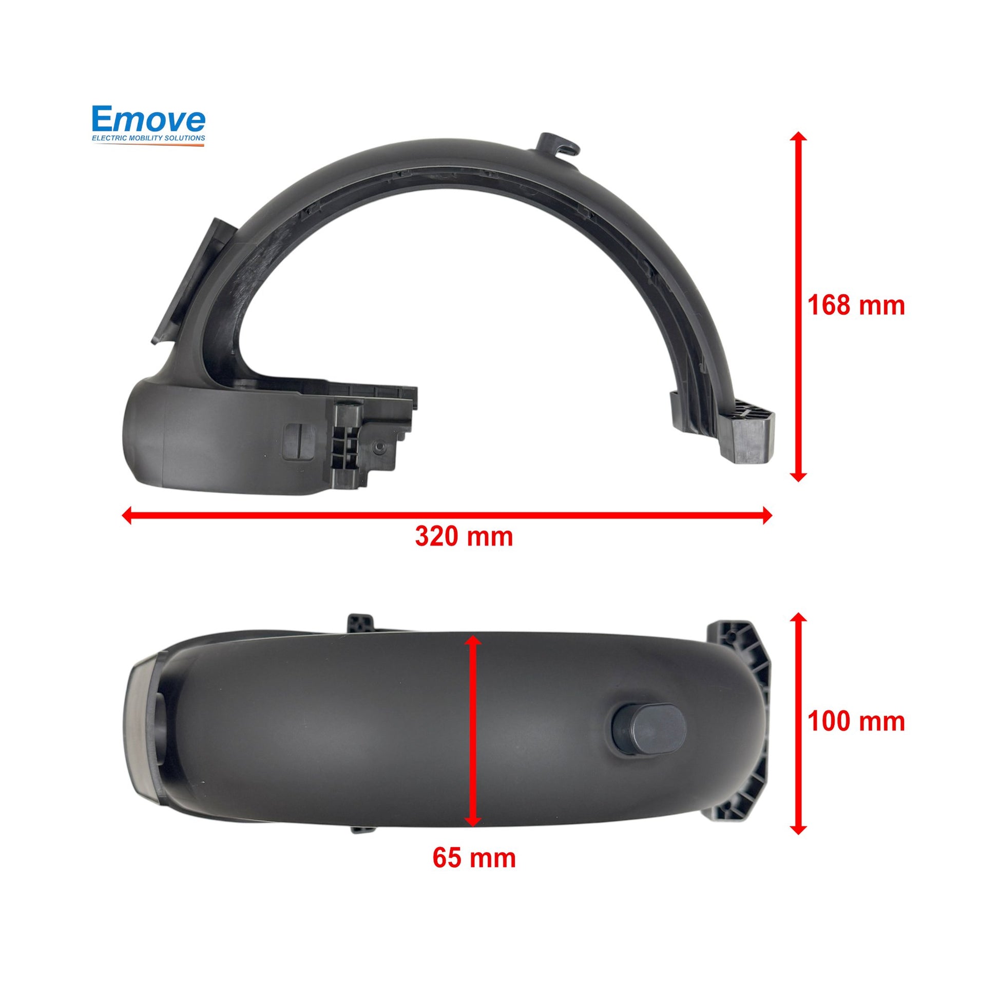 Guardabarros trasero para patinete Xiaomi Mi4 Pro Plus