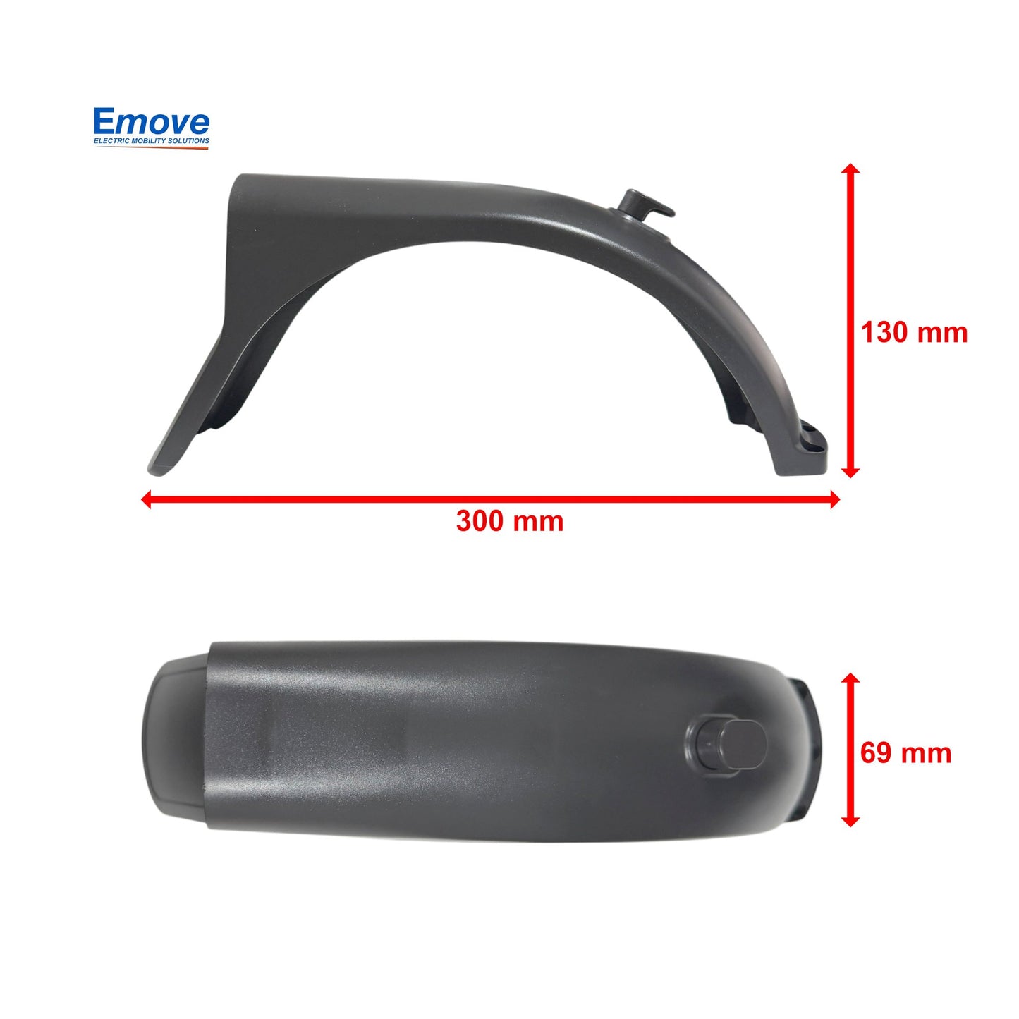 Guardabarros trasero para patinete Xiaomi MI5 Pro
