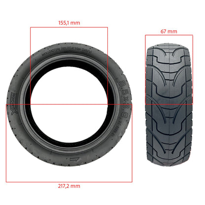 Rueda cubierta 8,5x3-6,1 Tubetype Cityroad