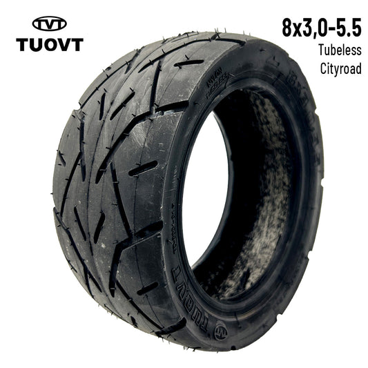 Rueda Cubierta 8x3.0-5.5 (Cityroad)