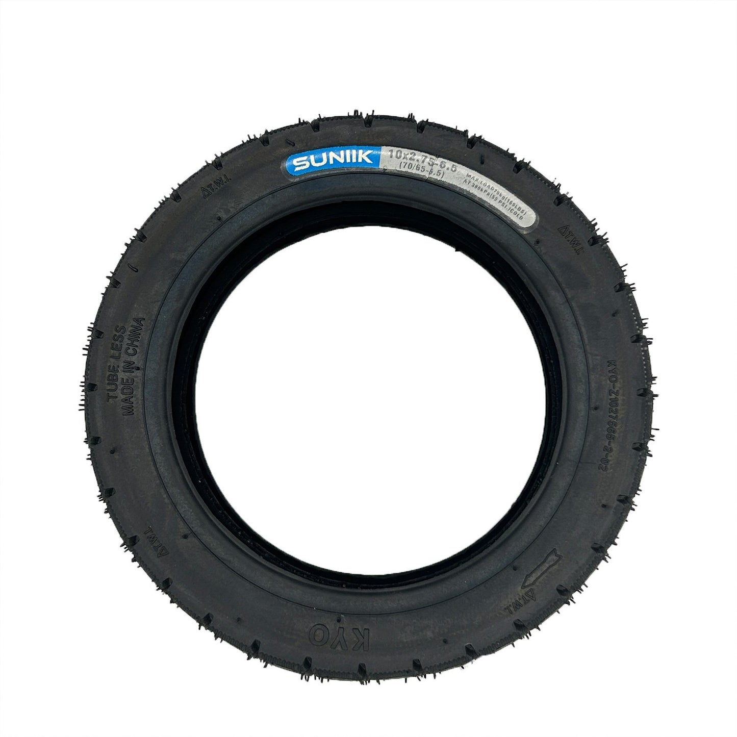 Rueda cubierta 10x2,75-6,5 (70/65-6,5) Semitaco - Tubeless