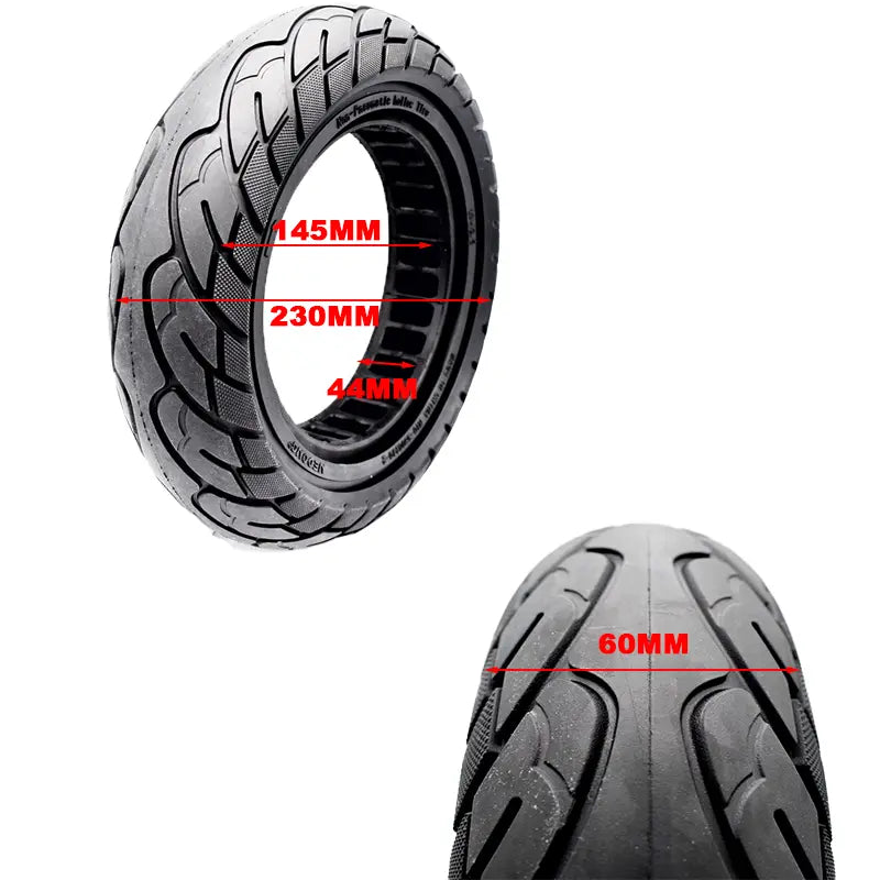 Rueda maciza 10x2,5-6,5 (44MM)  - 10 unidades