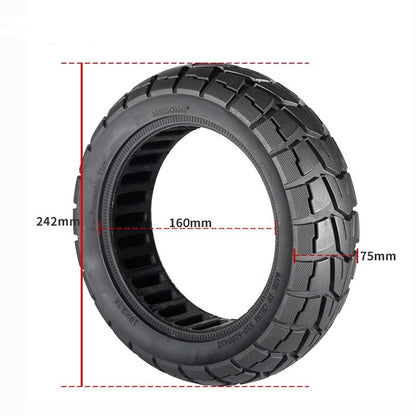 Rueda maciza 10x2,75 offroad